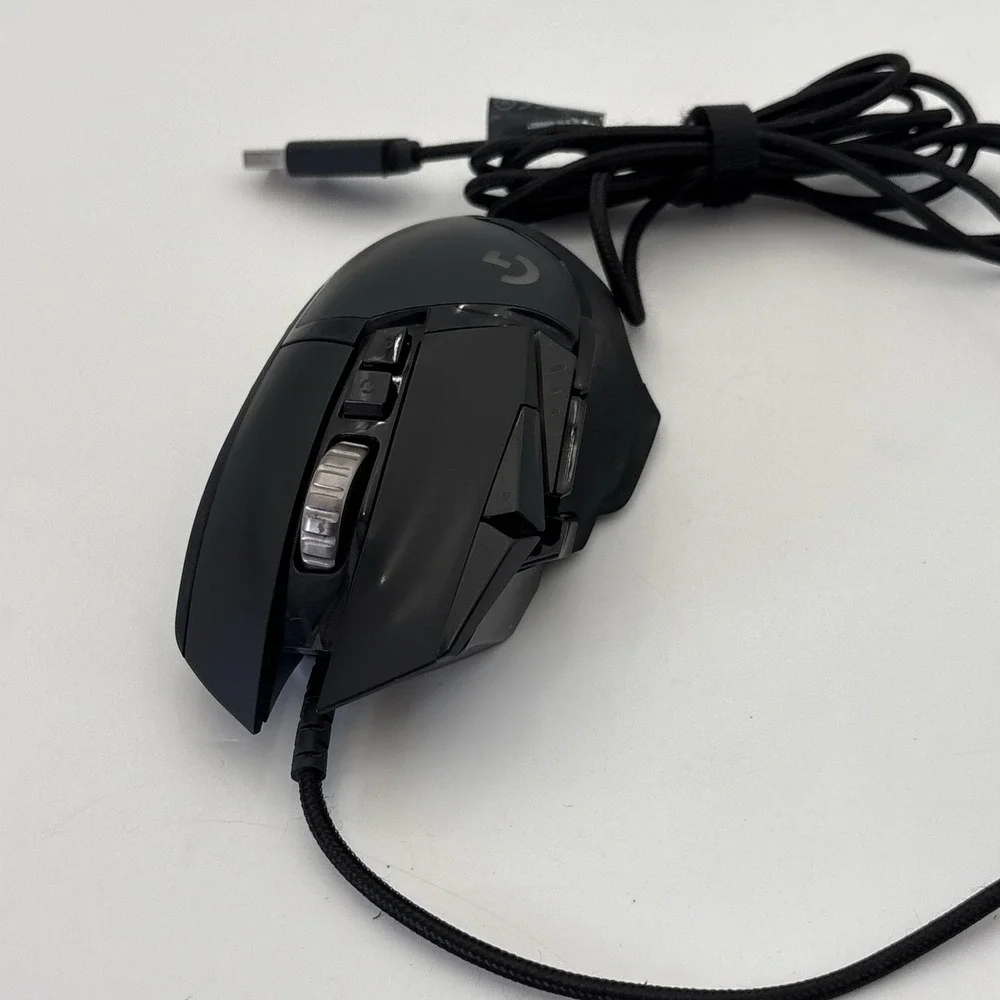 Logitech G502 HERO Wired Optical Gaming Mouse Black Programmable USB